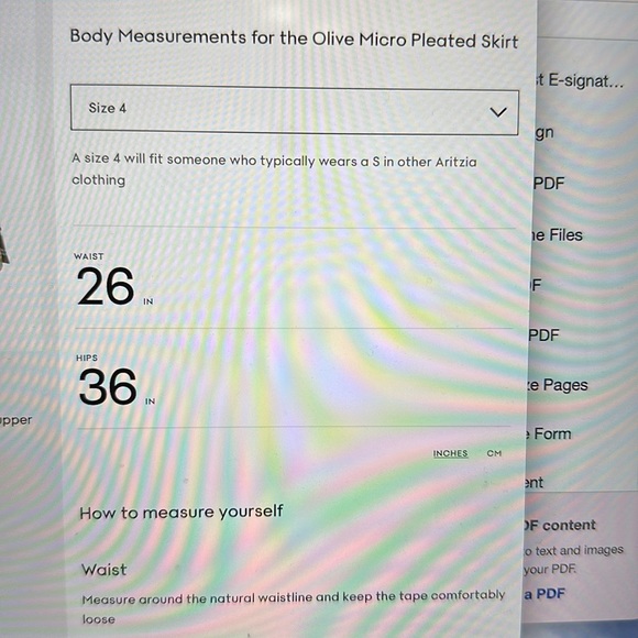 ARITZIA Sunday Best Pleated Skirt - Picture 5 of 5